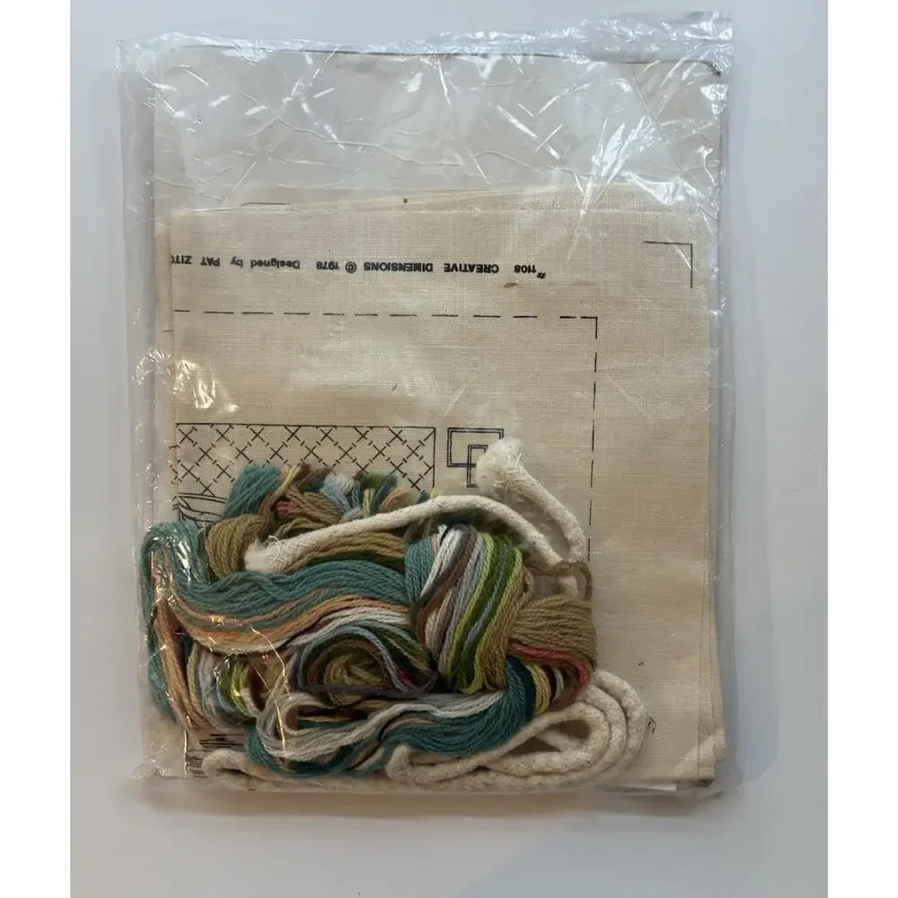 Vintage Rare Dimensions Needlecraft Japanese Horizon Cross Stitch Kit New